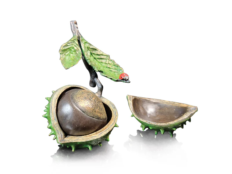 Large Conker With Ladybird (1165)