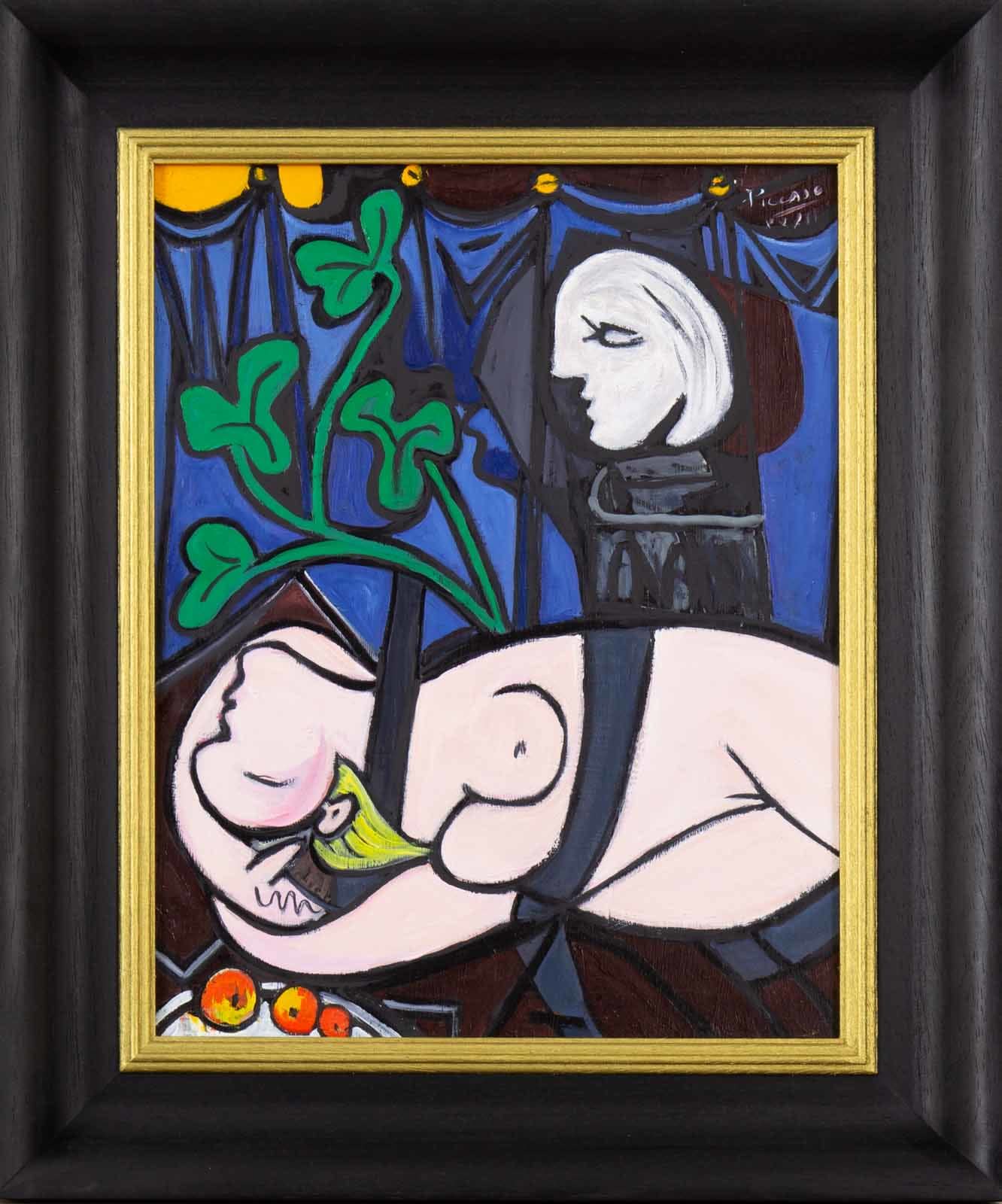 Green Leaves after Picasso