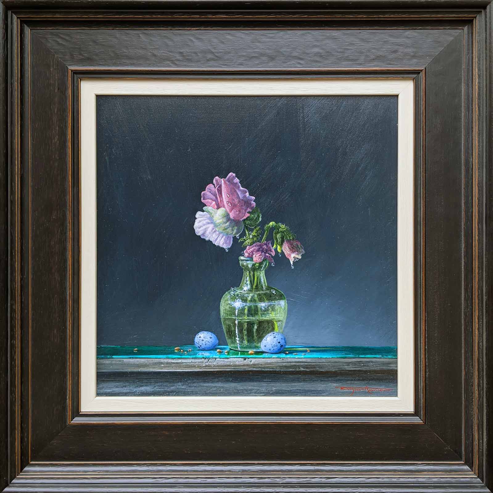 Pansies And Thrush Eggs