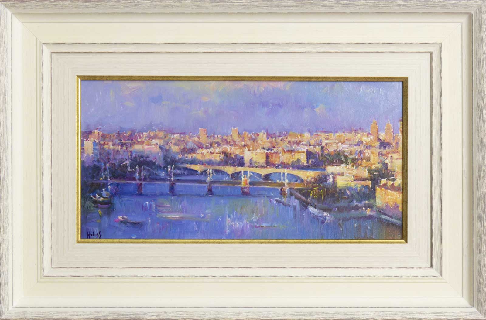 Sunset Over the River Seine, Paris