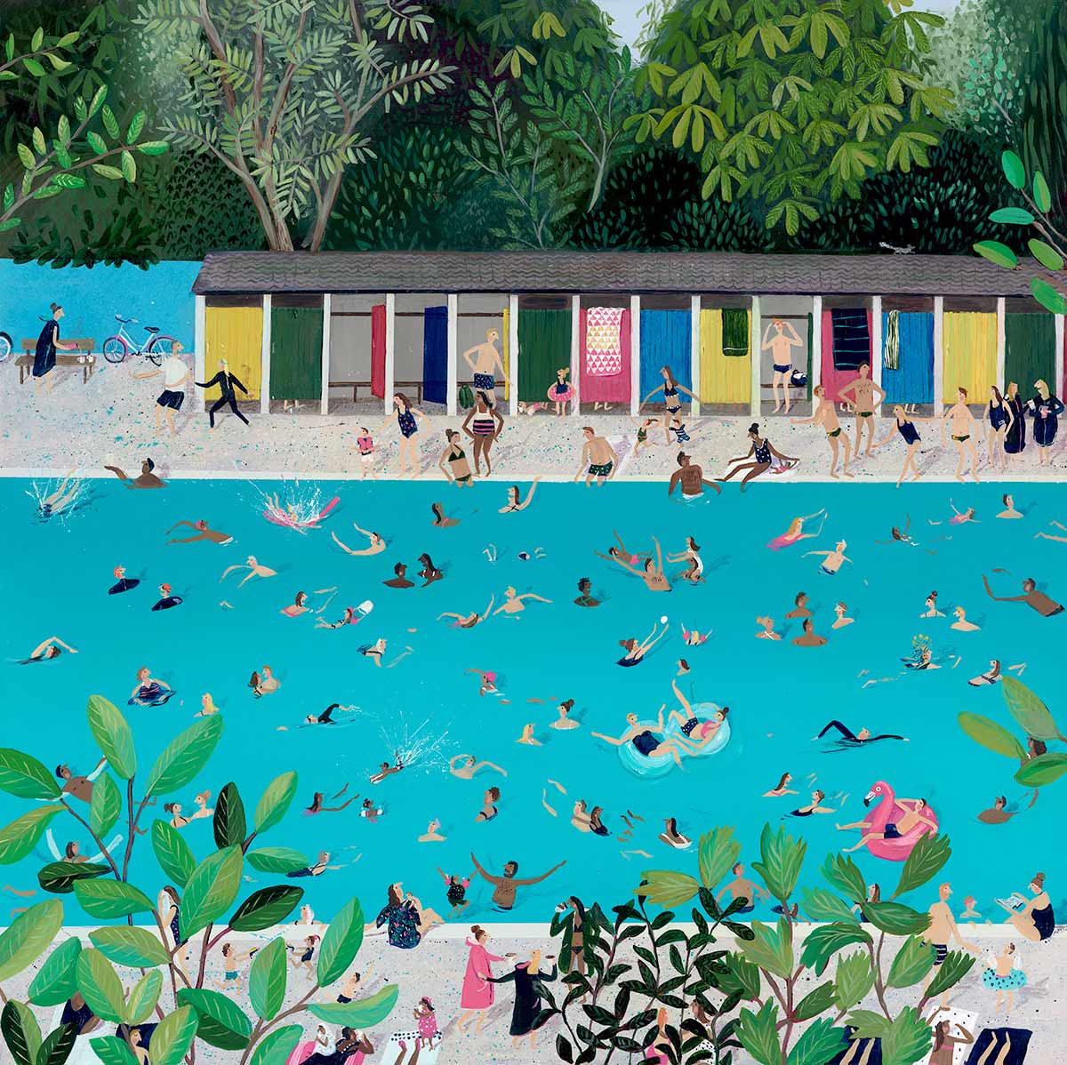 Tooting Bec Lido, London