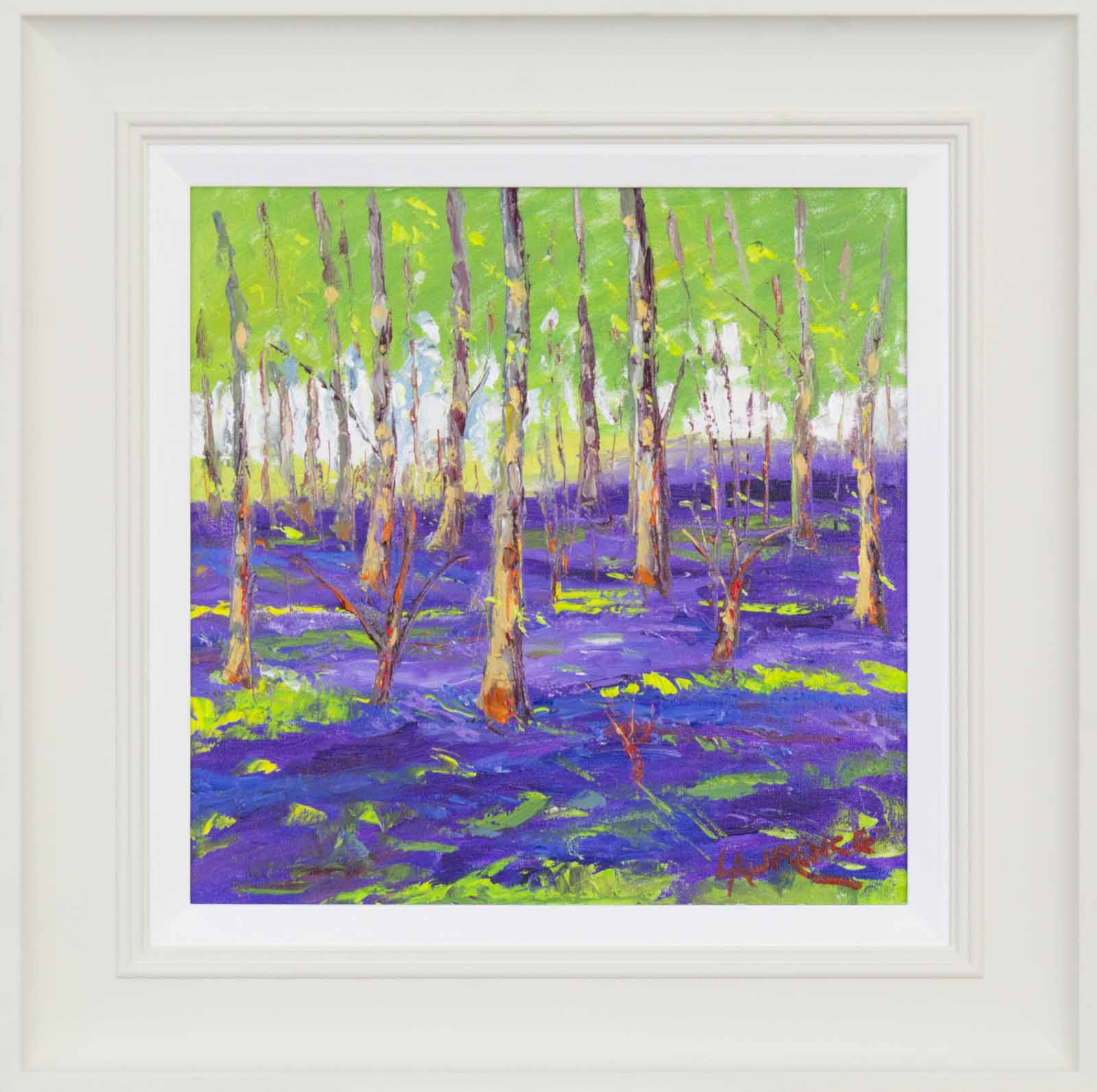 Bluebells In The Hazel Wood