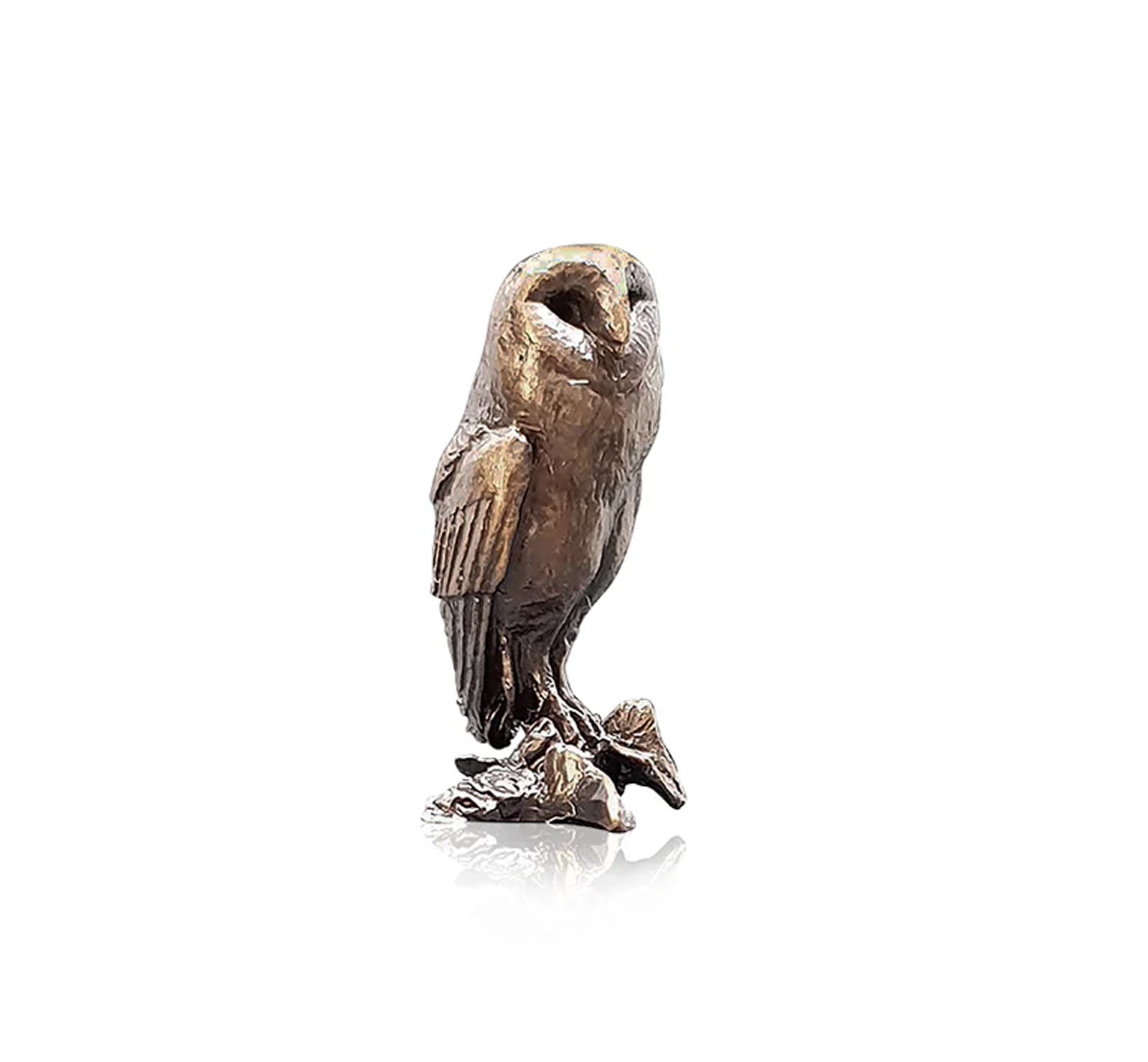 Miniature Bronze Barn Owl (2083)