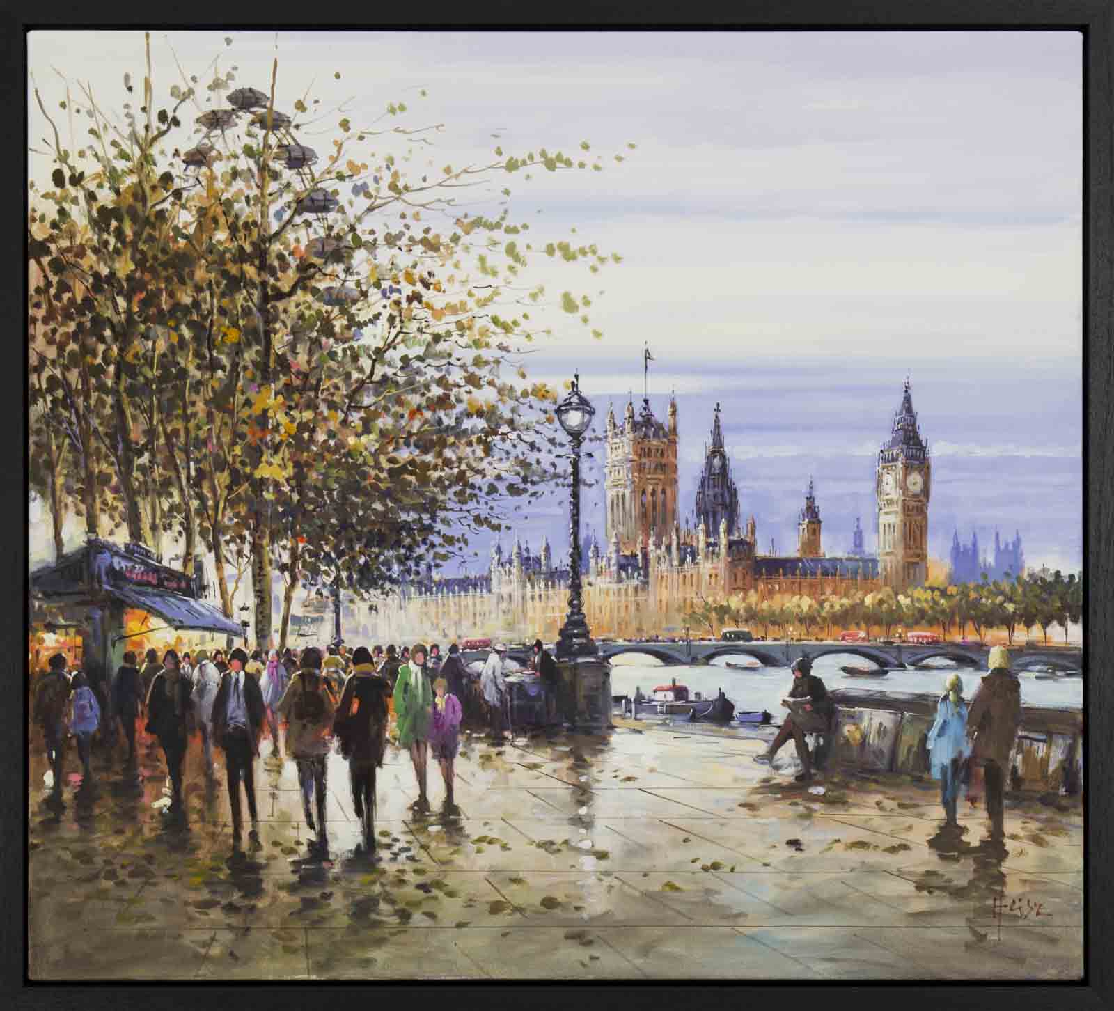 View Of Westminster From The South Bank