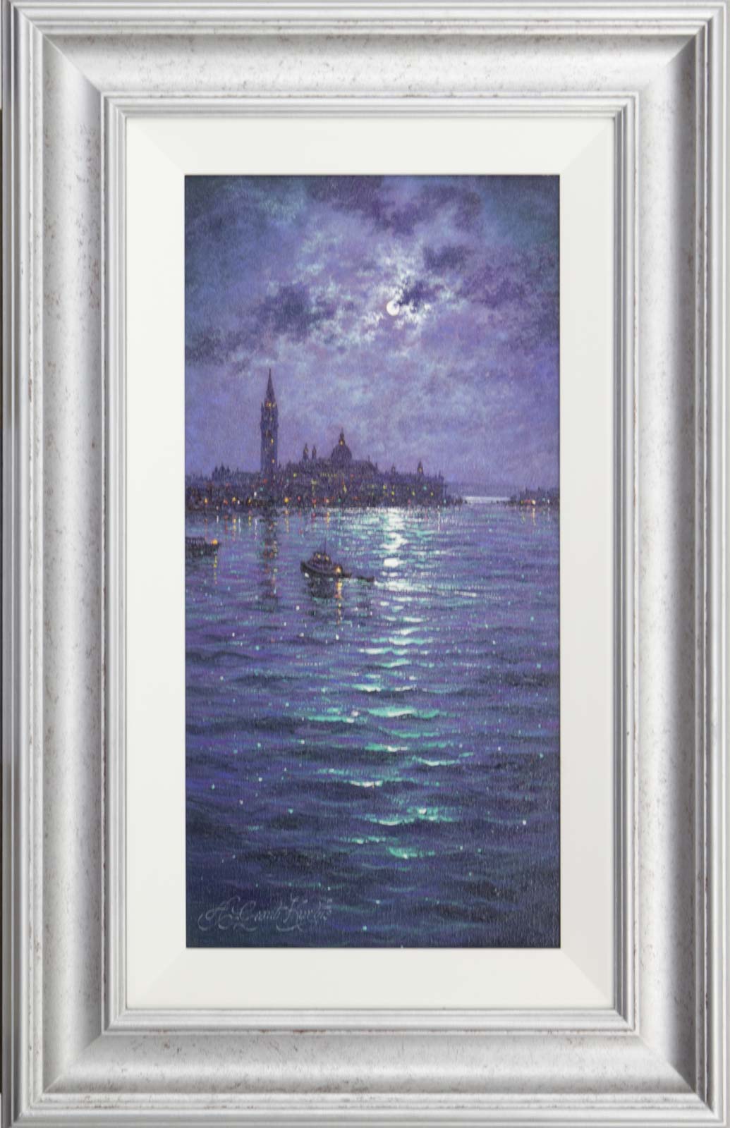 Moonlight Sparkle Across San Giorgio Maggiore