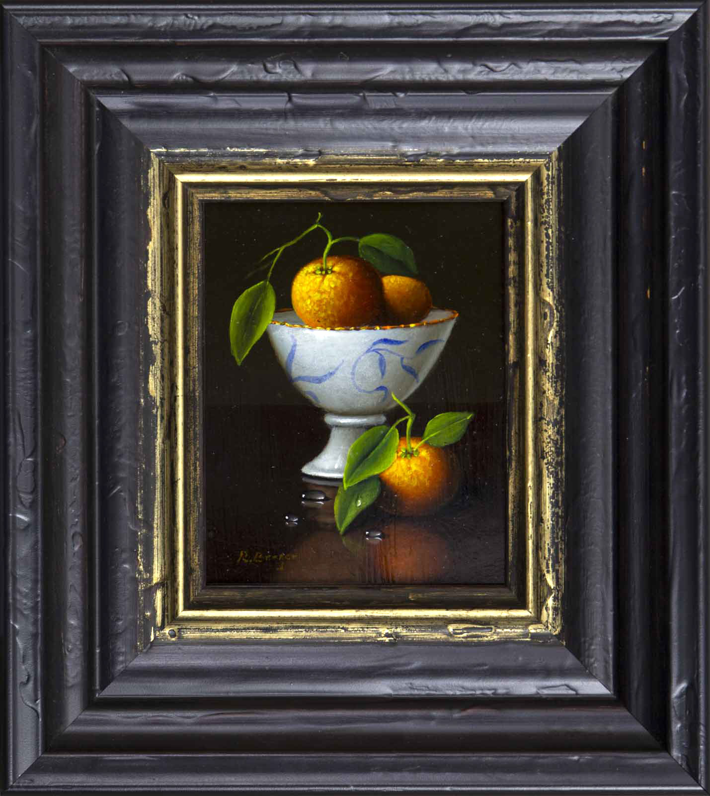 Oranges In Porcelain