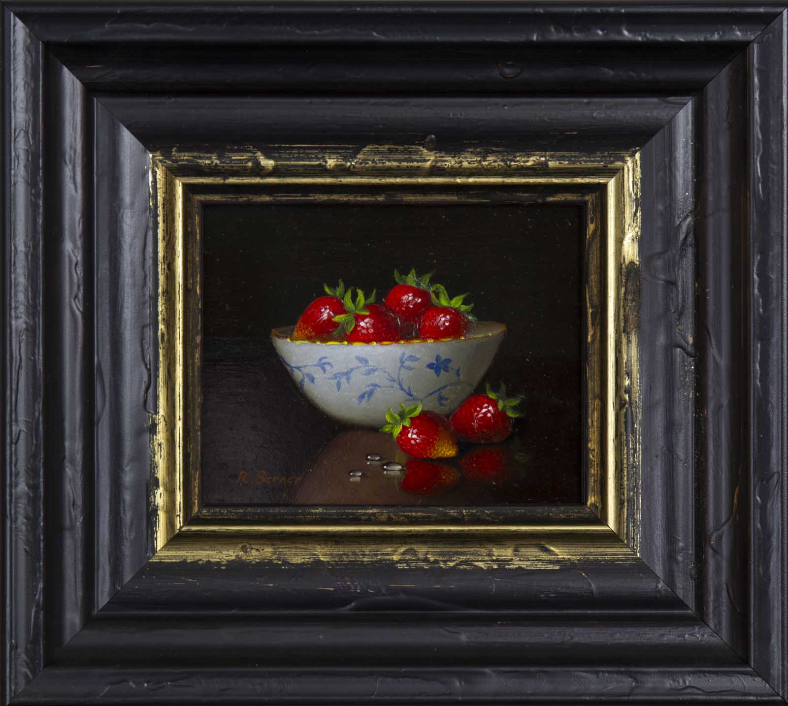 Strawberries In Bowl