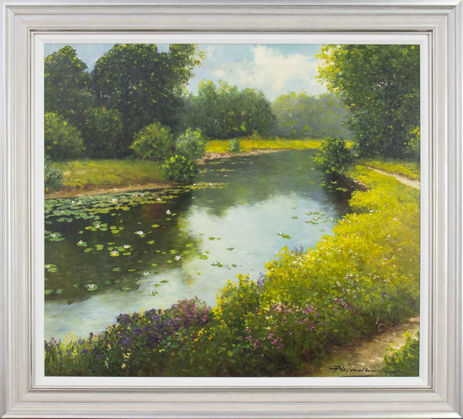 Tranquil Afternoon By The River