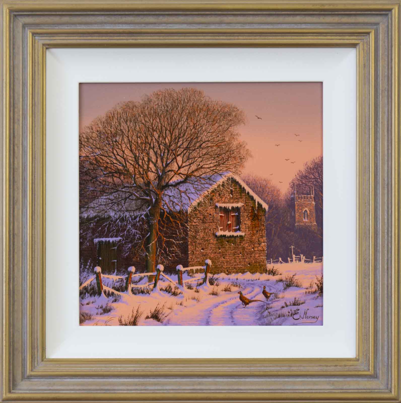 Winter Morning At The Farm I