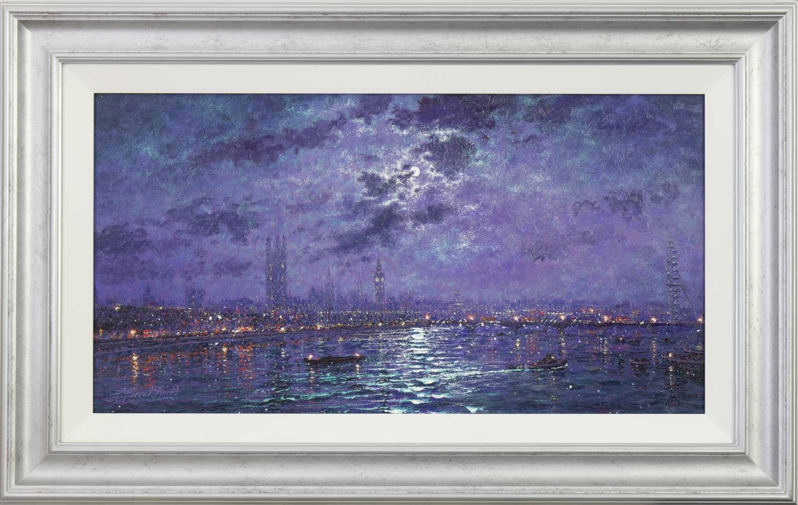 Nocturne Reflections Across Westminster