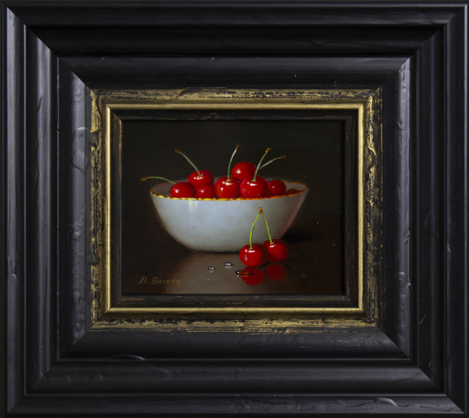 Cherries In Bowl