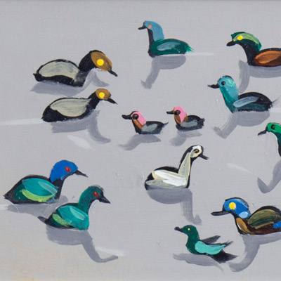 David Alderman Bird Paintings