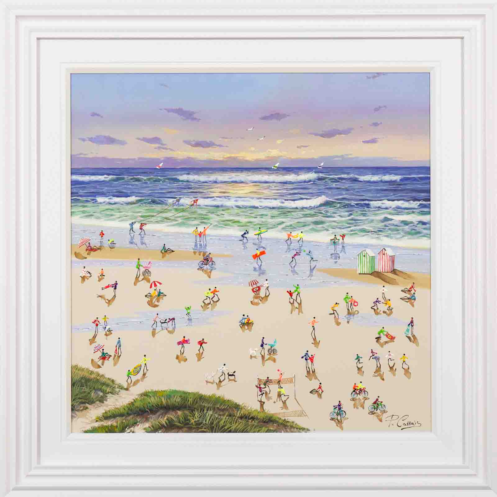 Ice Creams At Sunset