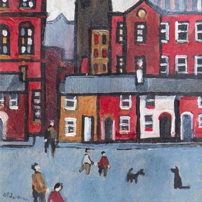 David Alderman Townscape Paintings