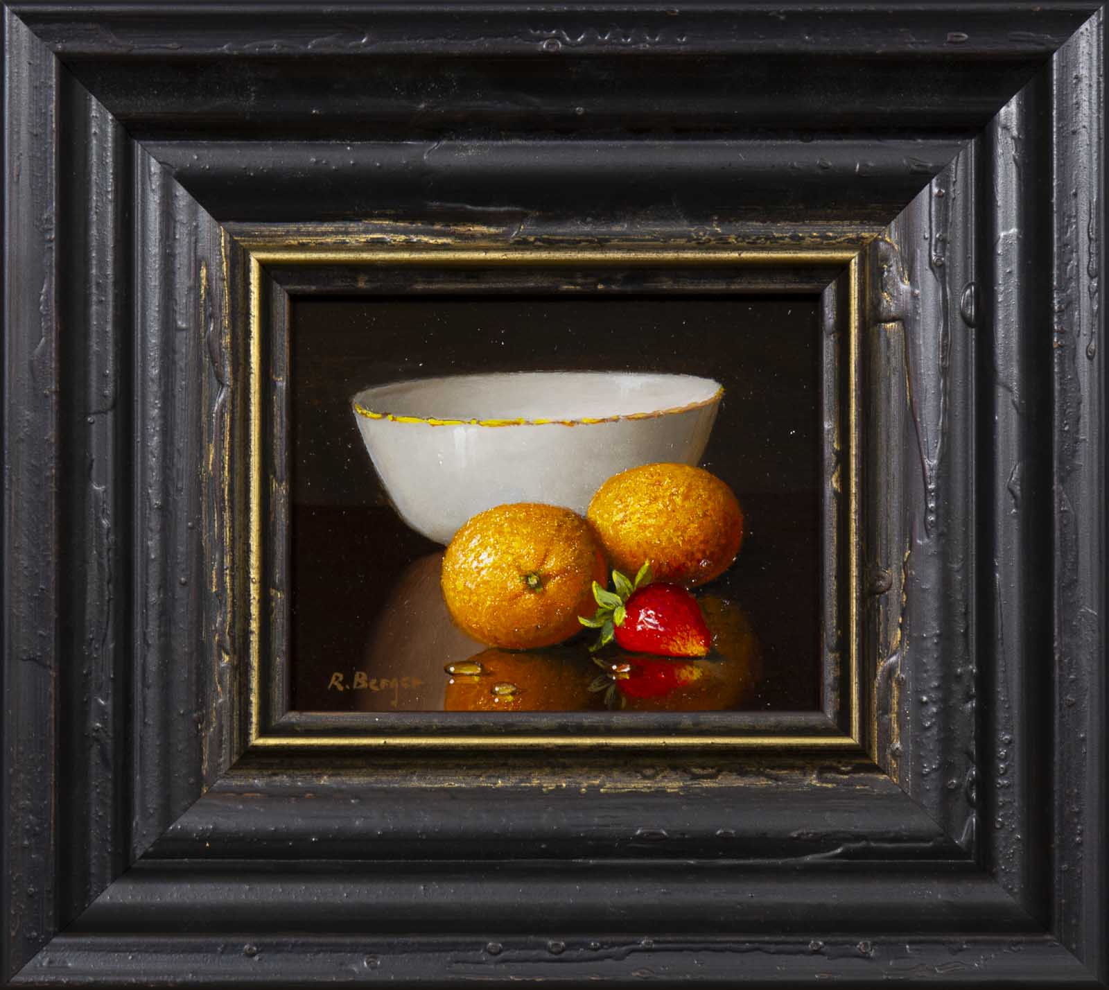 Oranges & Strawberry With Bowl