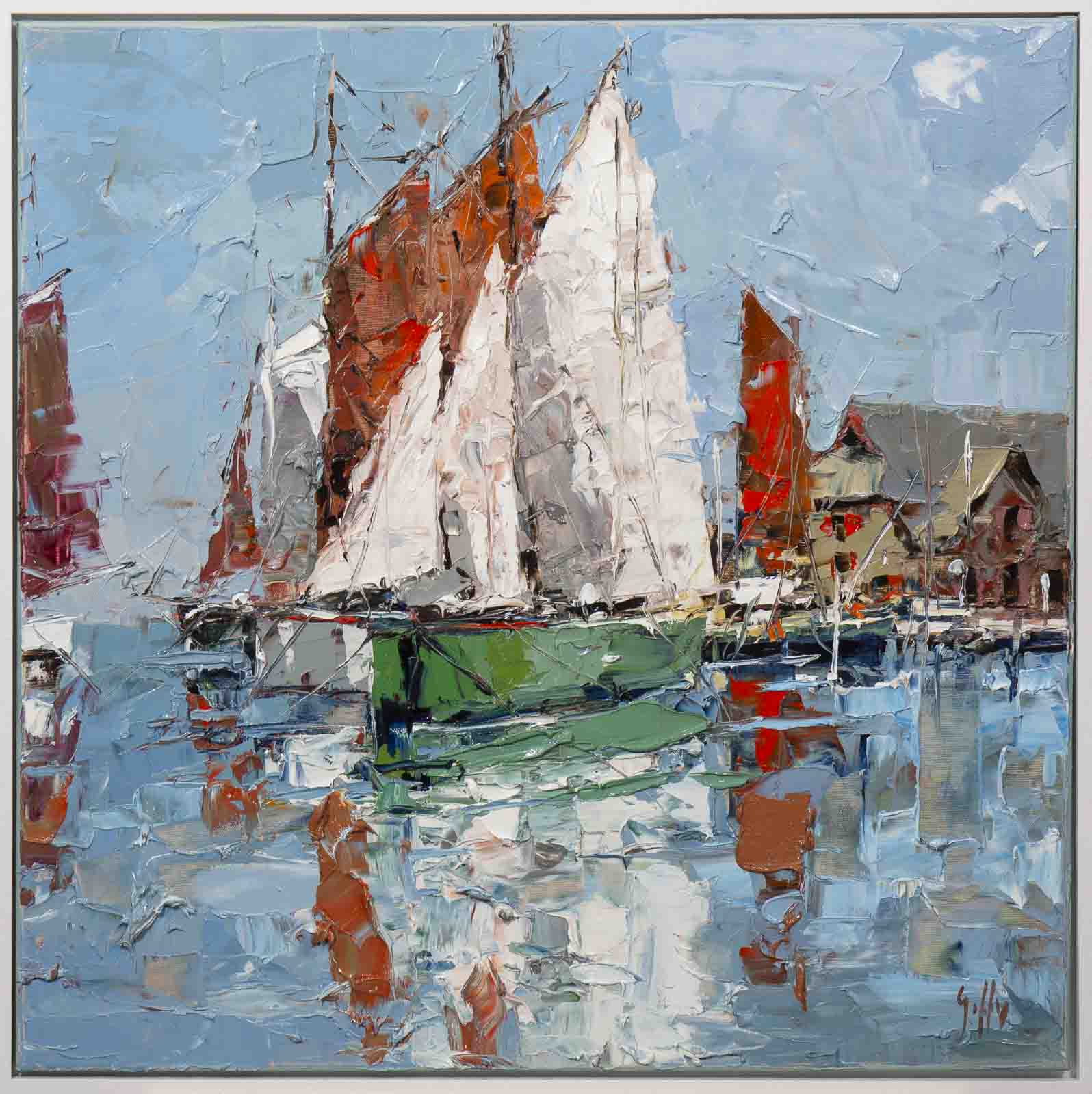 Sail Boats at The Marina