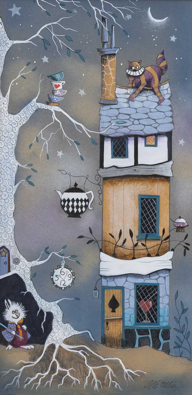 The Grinning Cat (Original)