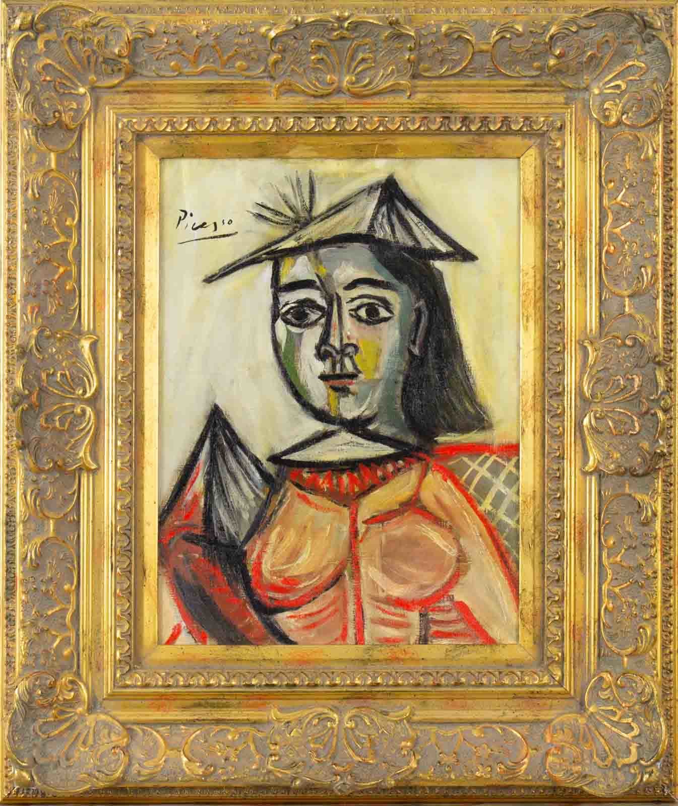 Portrait of a Lady after Picasso
