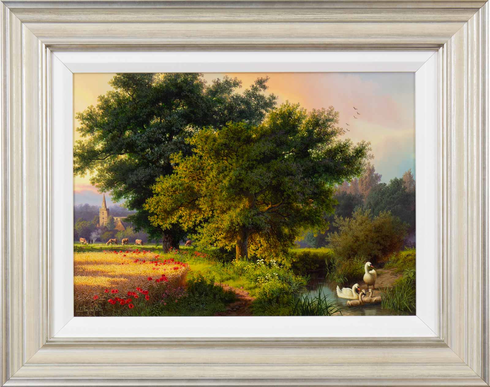 Newnham Fields in August