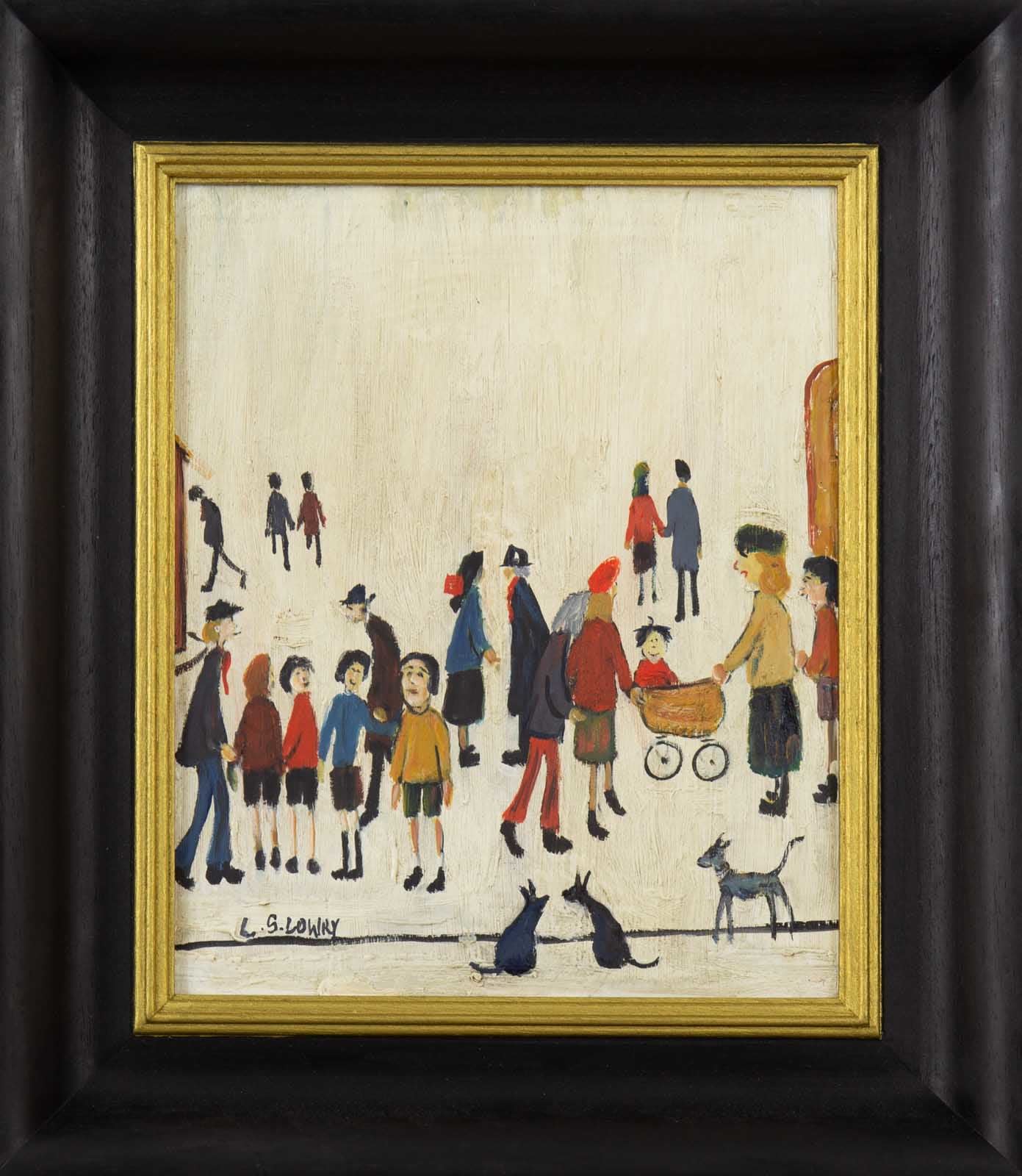 Street Scene after L.S.Lowry II