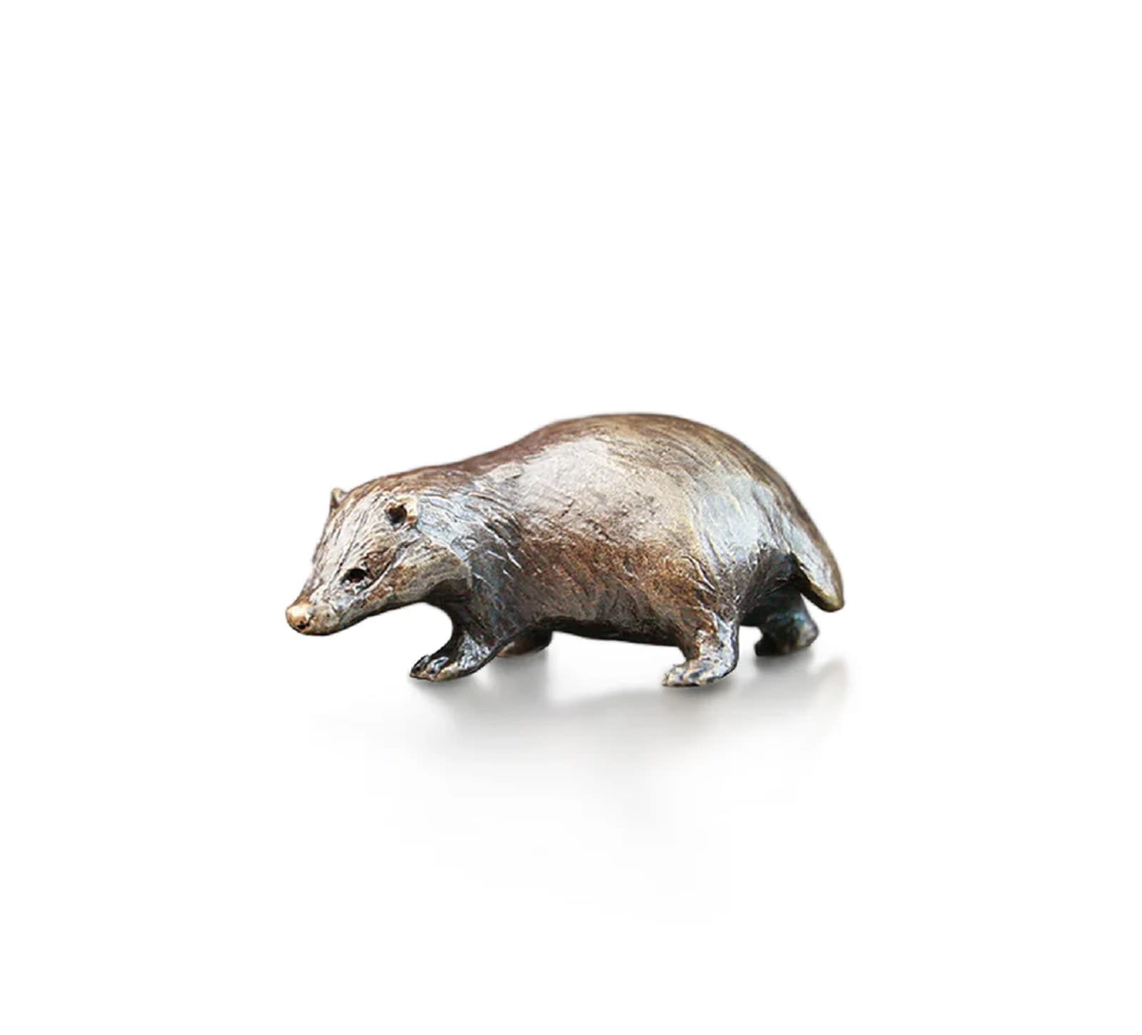 Miniature Bronze Badger (2064)