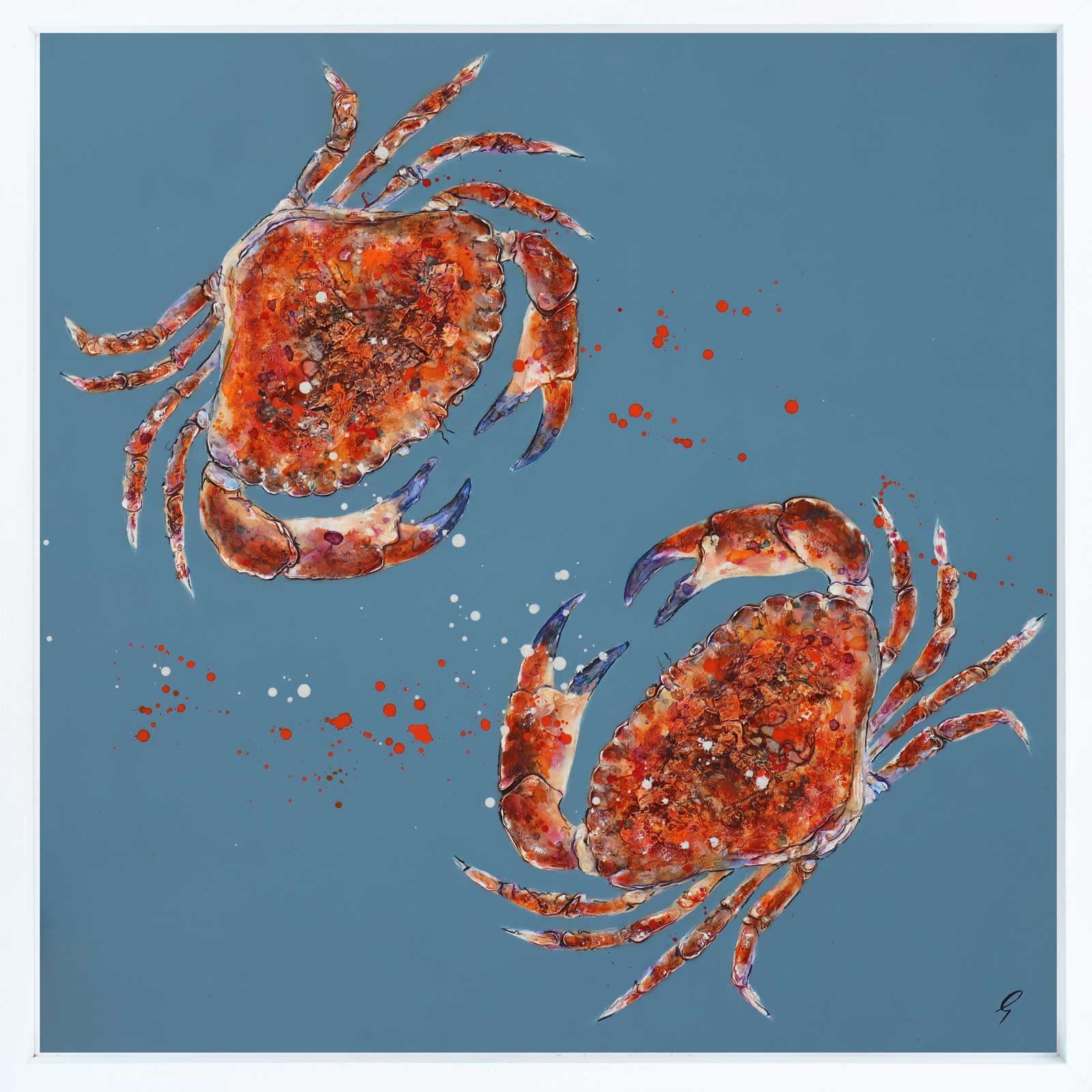 Two Red Crabs (Original)