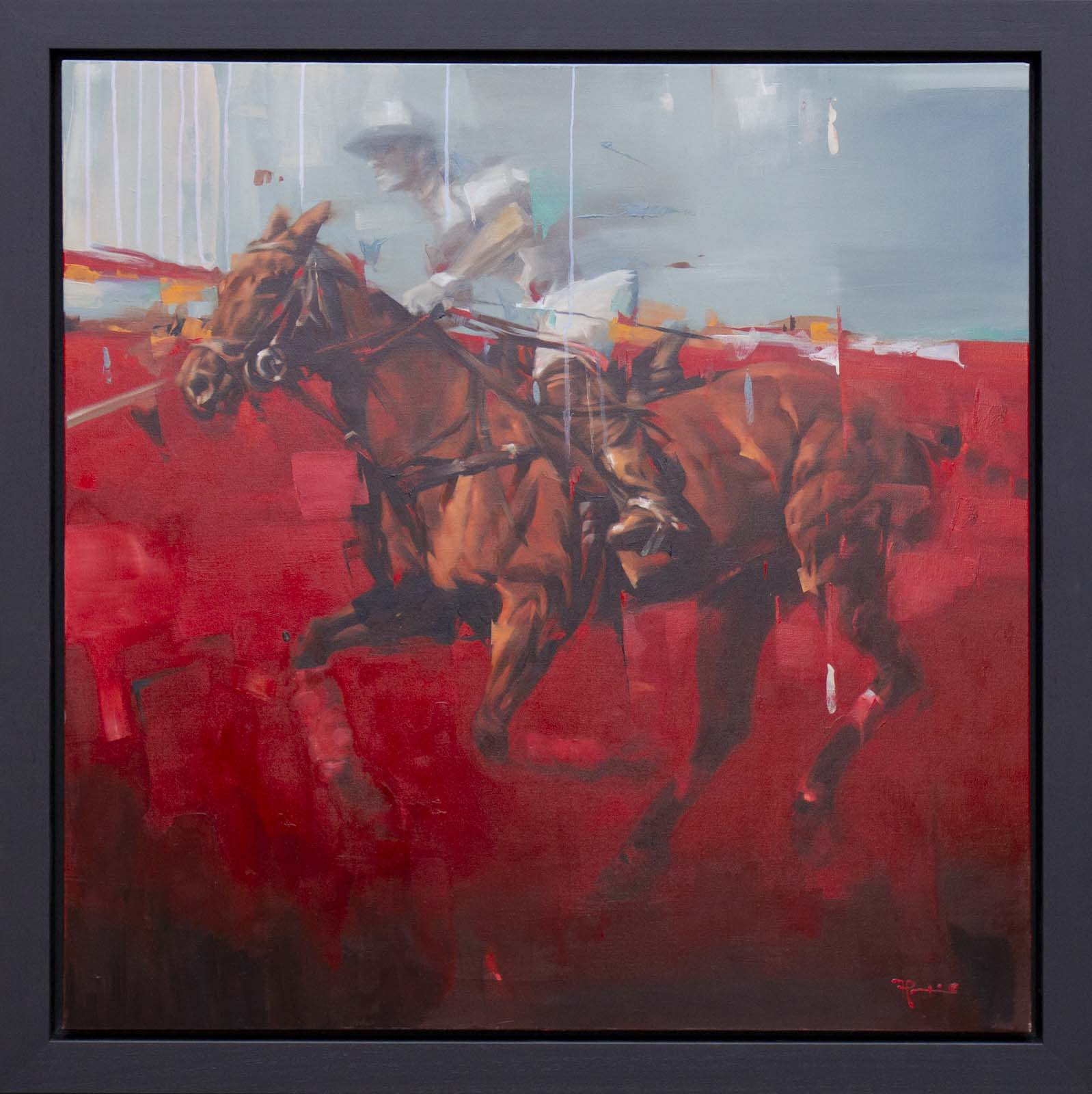 Graceful, Polo Player (Original)