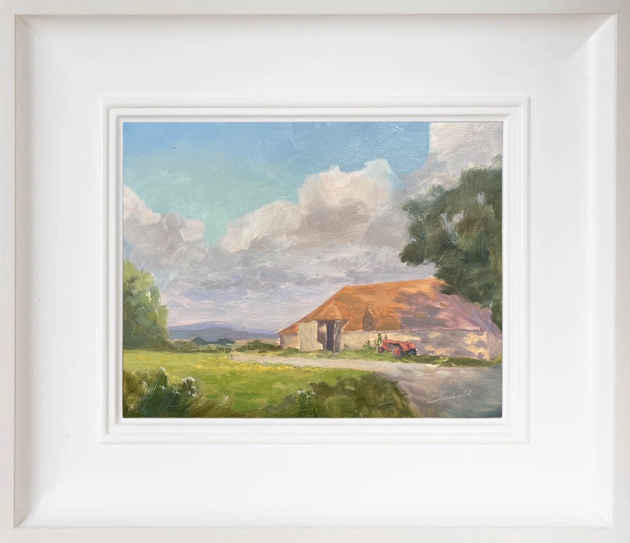 Barn At Alciston Court Farm Commission