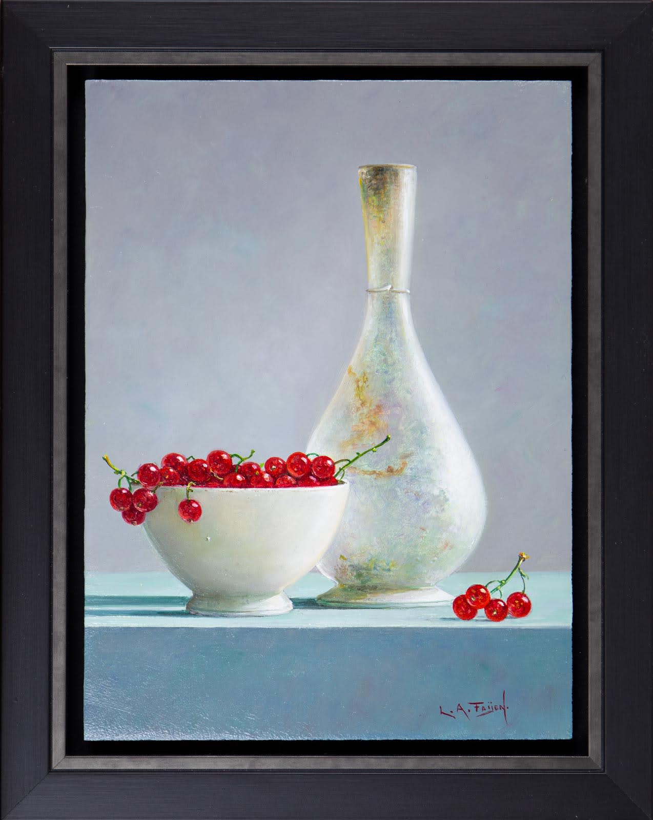 Redcurrants With Vase