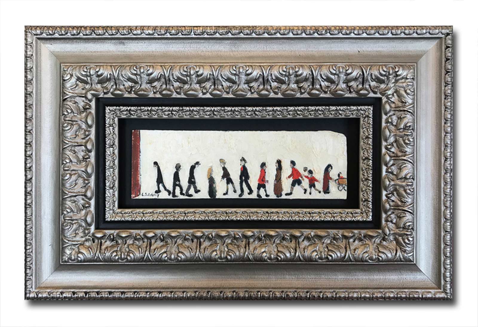 Street Crowd after L.S.Lowry