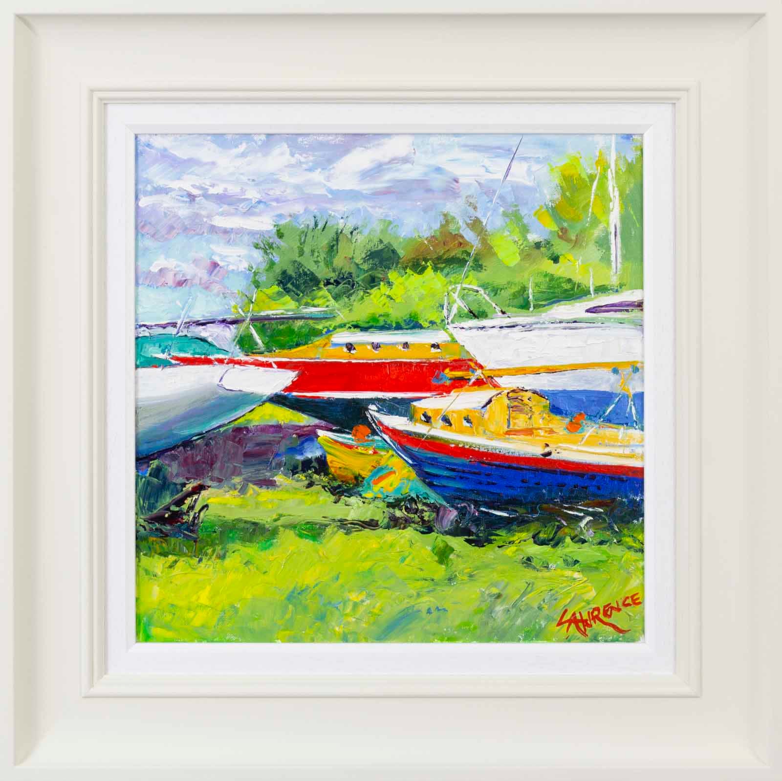 Higgledy-piggledy Boats, Aldeburgh
