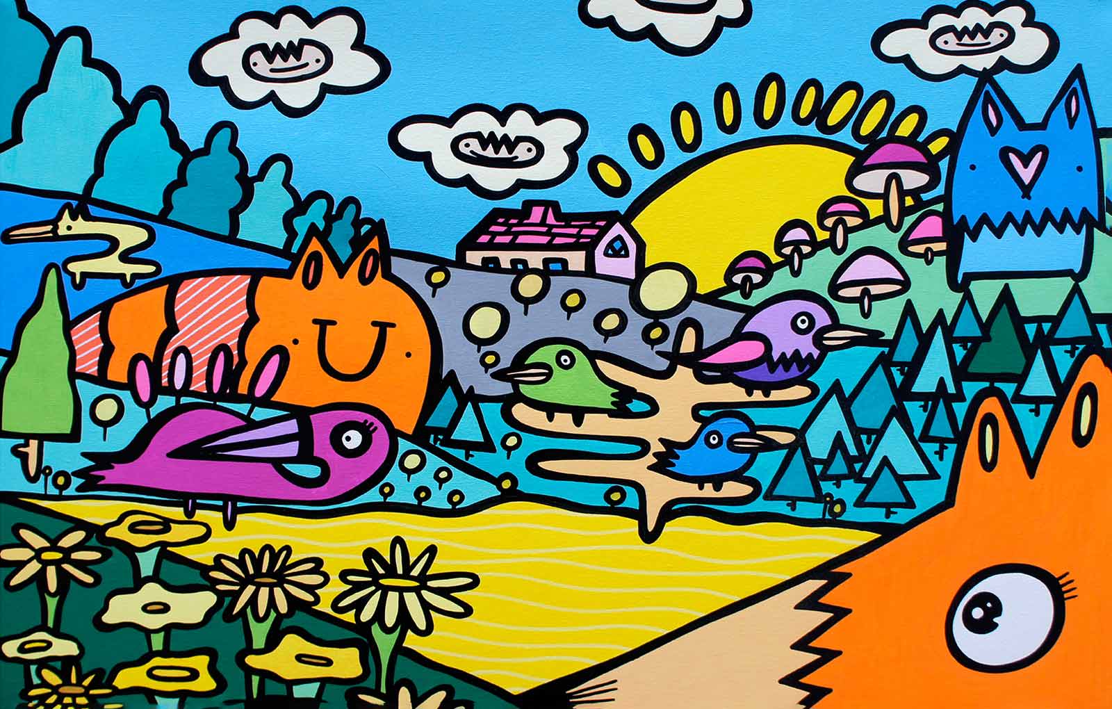 The Sunflower Meadow