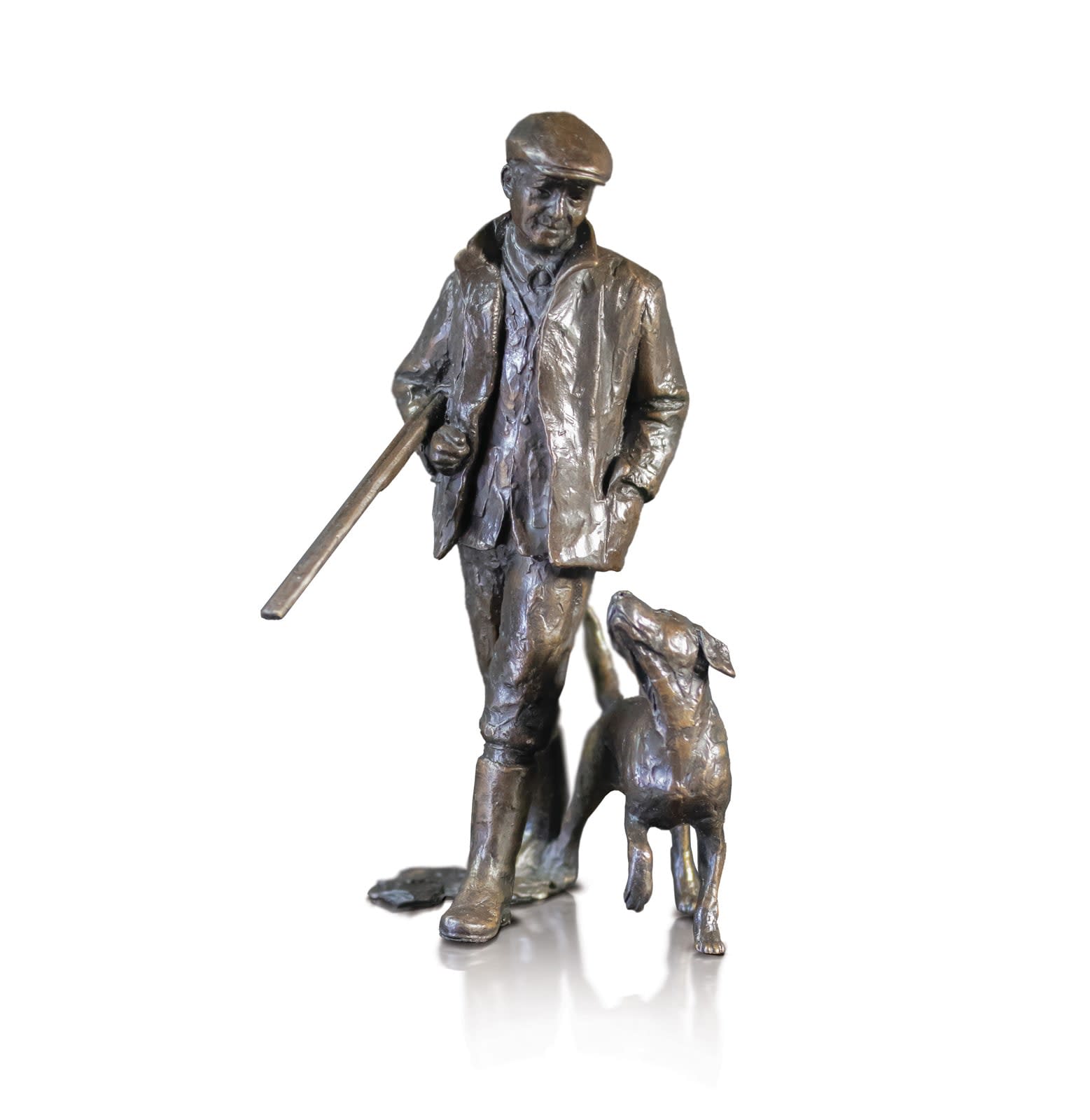 Close Company, Hunter Walking With Dog Scene (1220)