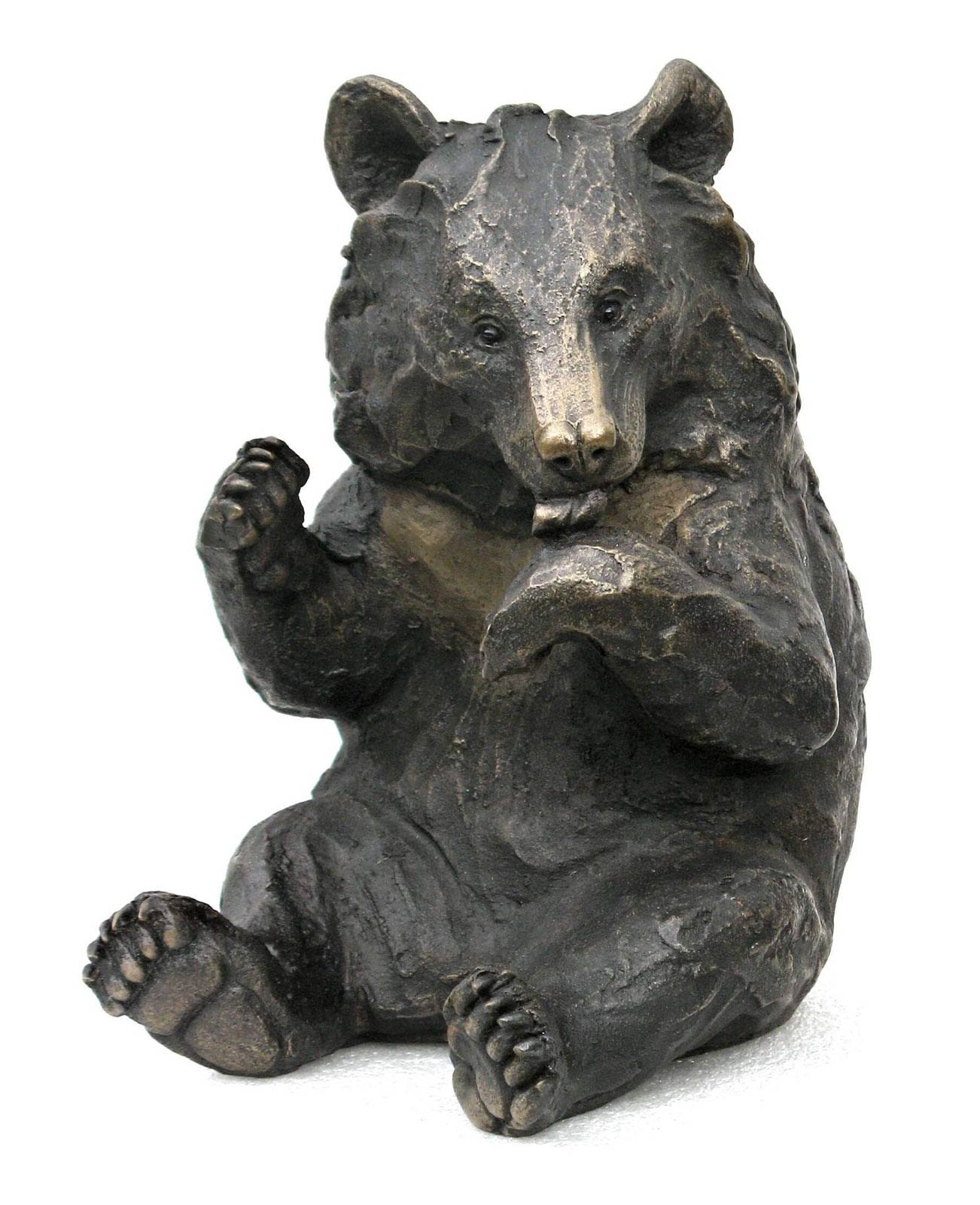 Jasper, Moon Bear Eating