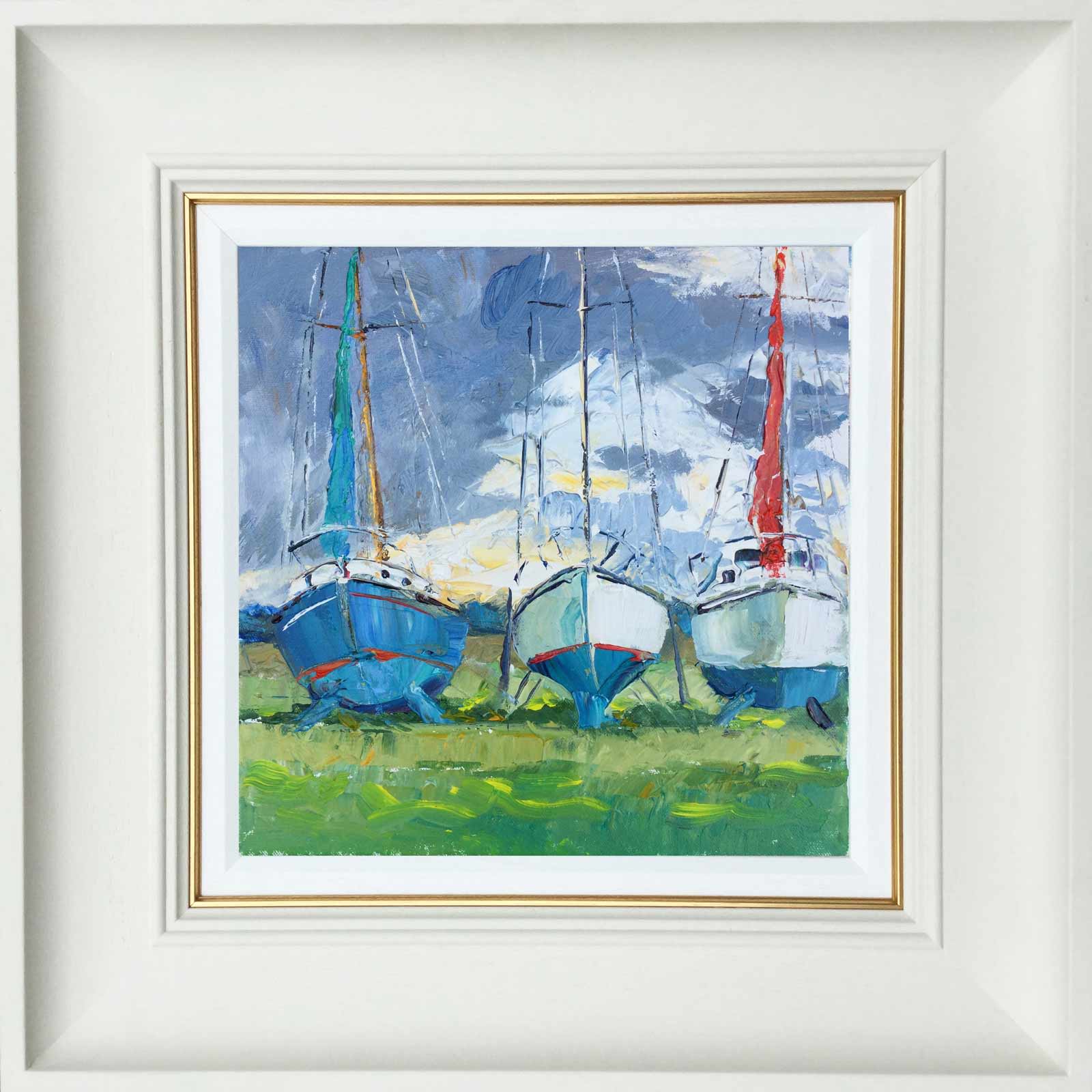 In a Corner of the Boat Yard